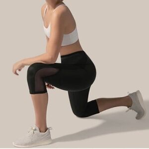 NWT Large Copper Slim Black‎ Leggings